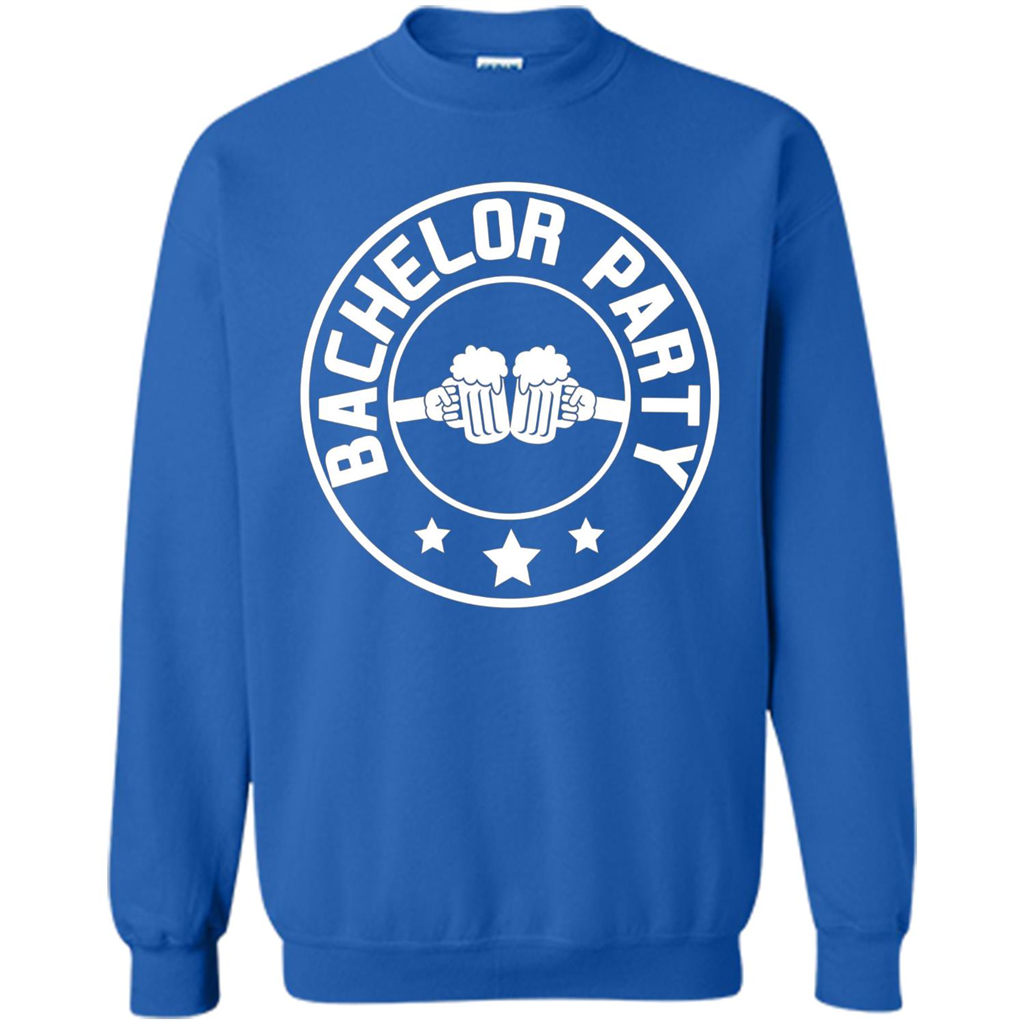 Men's Bachelor Party Cheers T-shirt Royal
