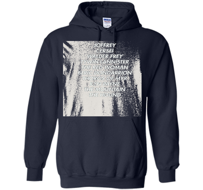Arya Kill List T-Shirt cool shirt Navy