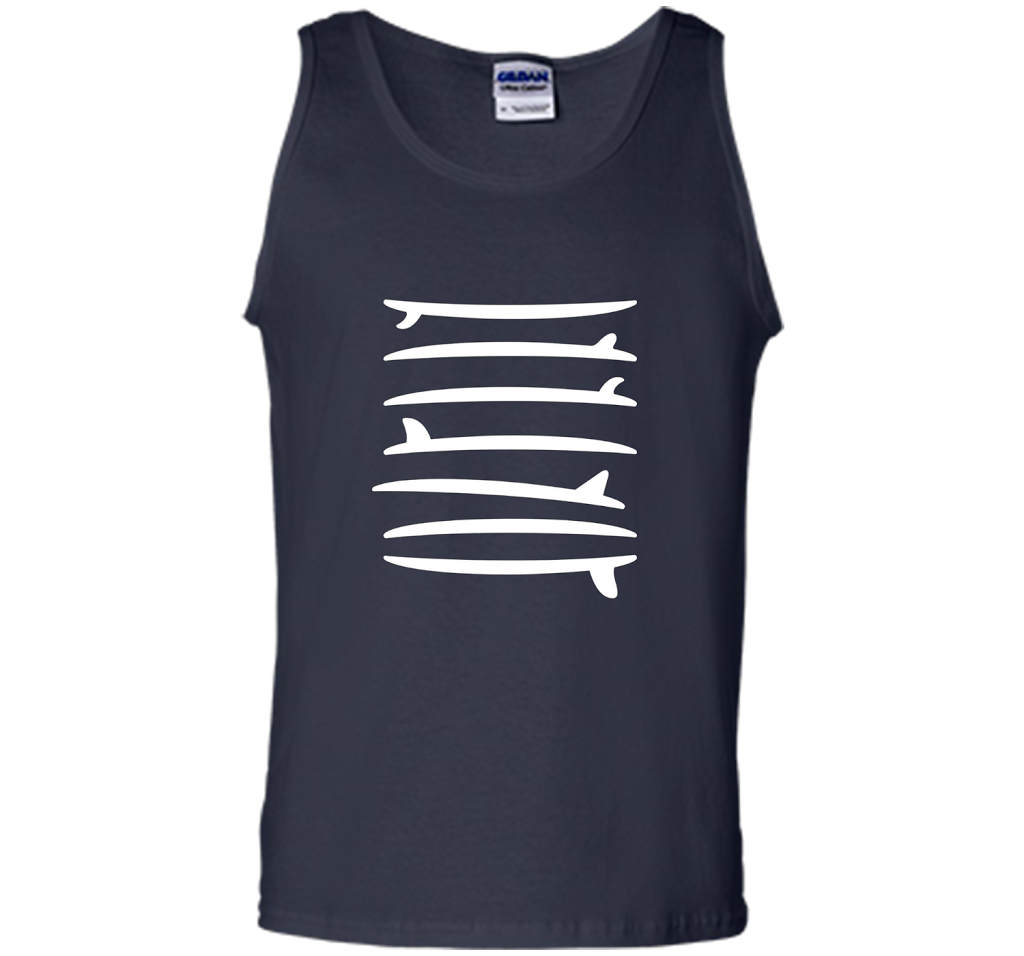The Longboard Single Fin Surfer T-shirt Navy