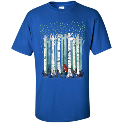 The Birches T-Shirt Royal