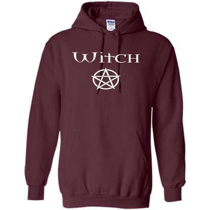 Witch T-Shirt Maroon