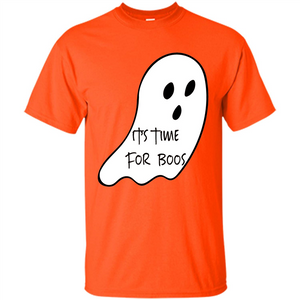 It's Time For Boos Funny Halloween T-shirt