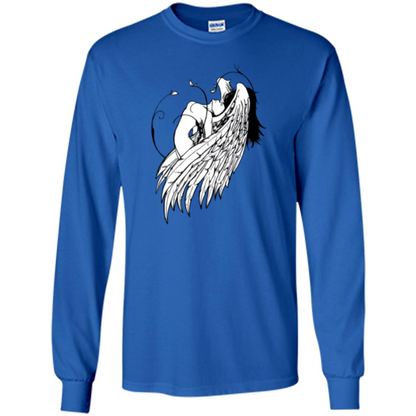 Angel T-shirt Angel Wings Royal
