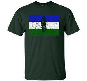 Distressed Cascadia Doug Flag T-shirt