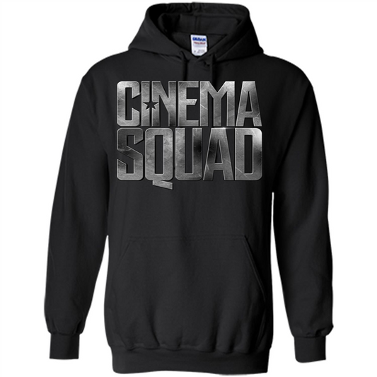 Moives T-shirt Cinema Squad Black