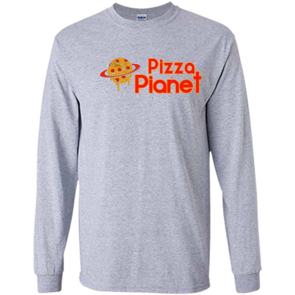 Pizza Lover T-shirt Pizza Pianet Sport Grey
