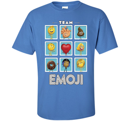 The Emoji Movie Team Emoji Panels Graphic T-Shirt shirt Iris