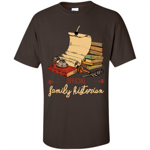 Family T-shirt Official Family Historian