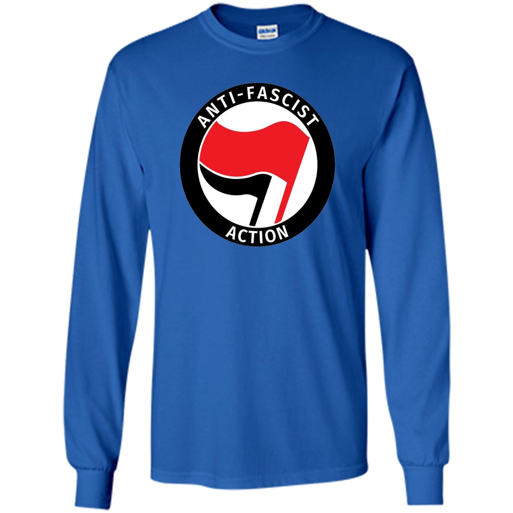 Anti - Fascist Action T-shirt Royal