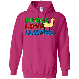 Peace Love Llamas T-shirt