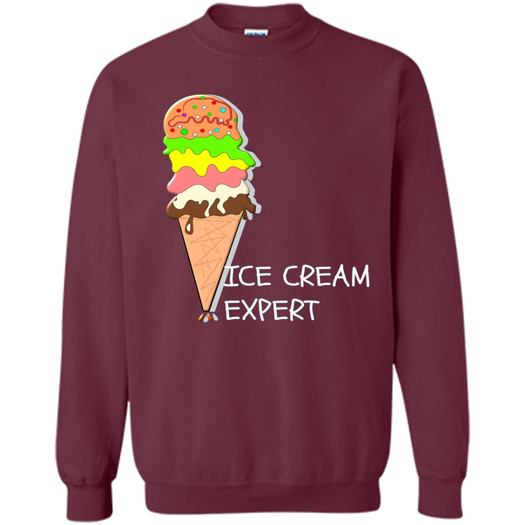 Ice Cream Expert Funny T-Shirt For Ice Cream Lover