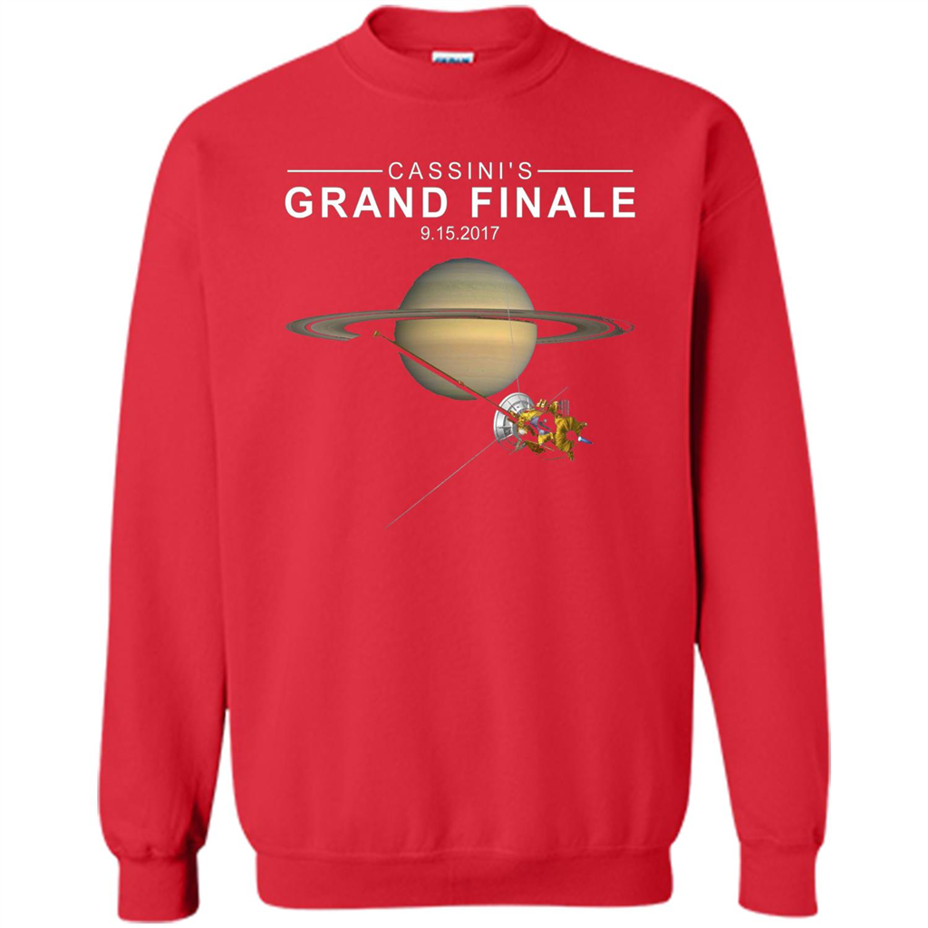Cassini Grand Finale Space T-shirt Red