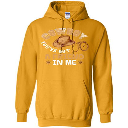 Cowboy You've Got a Friend in Me T-shirt Gold