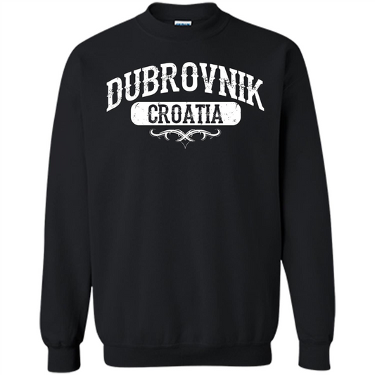 Dubrovnik Croatia T Shirt Black