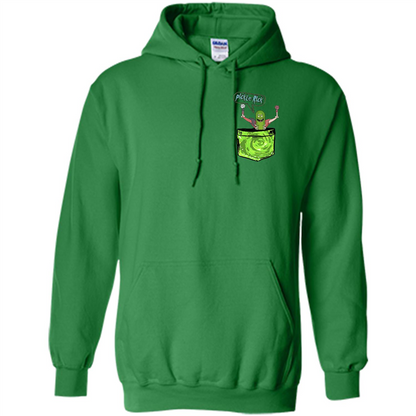 Pickle Rick T-shirt Irish Green