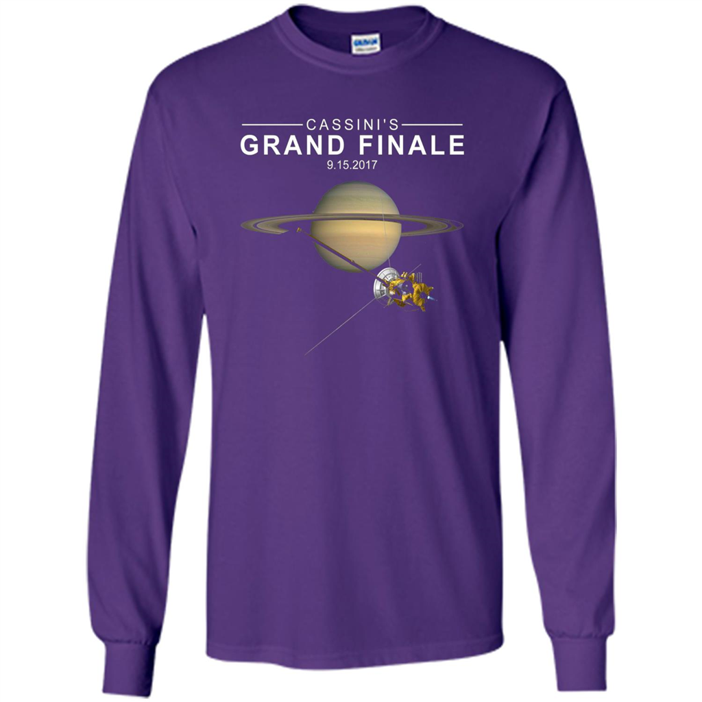 Cassini Grand Finale Space T-shirt Purple