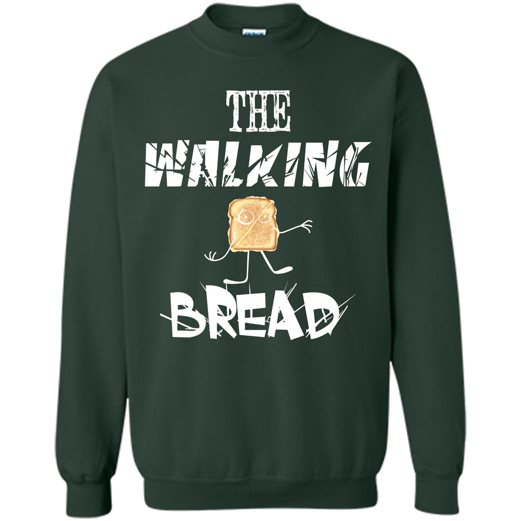 The Walking Bread T-shirt Forest Green