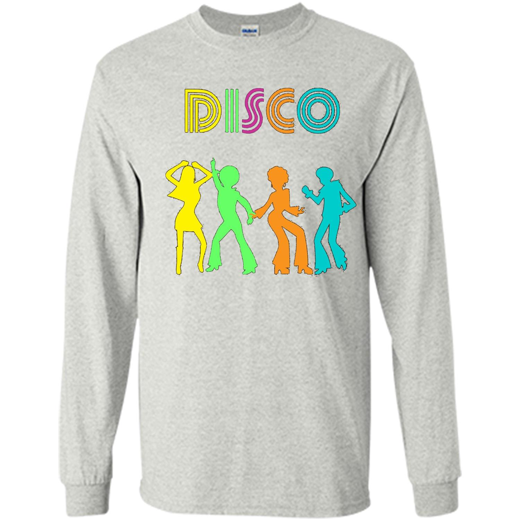 Disco Dancers Dancing Design T-shirt Ash