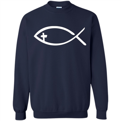 Christian T-shirt Jesus fish T-shirt