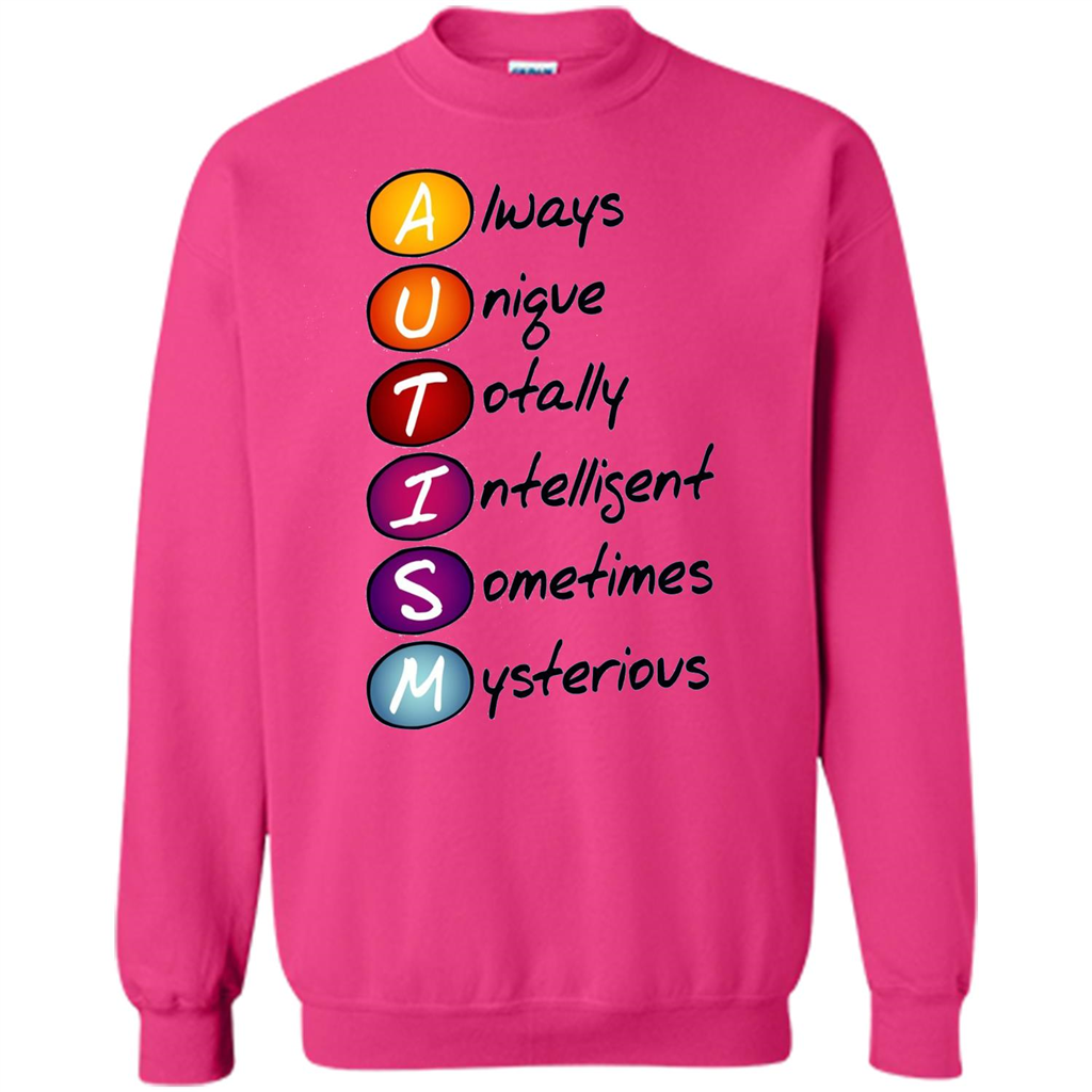 Autism Awareness Definition T-shirt Heliconia