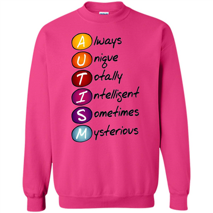 Autism Awareness Definition T-shirt Heliconia