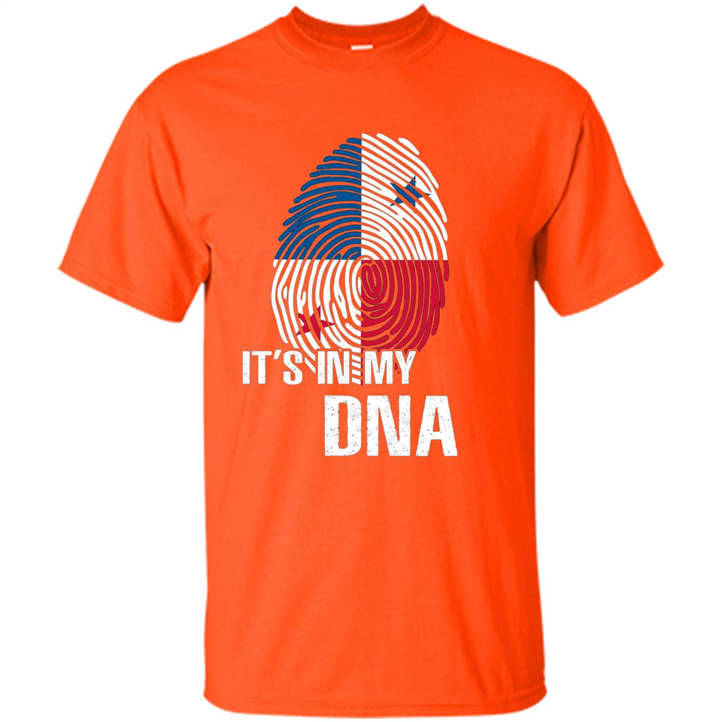 Panama In My DNA T-Shirt Panamanian Pride T-shirt Orange