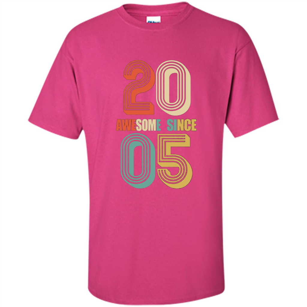 Awesome Since 2005 T-Shirt Heliconia
