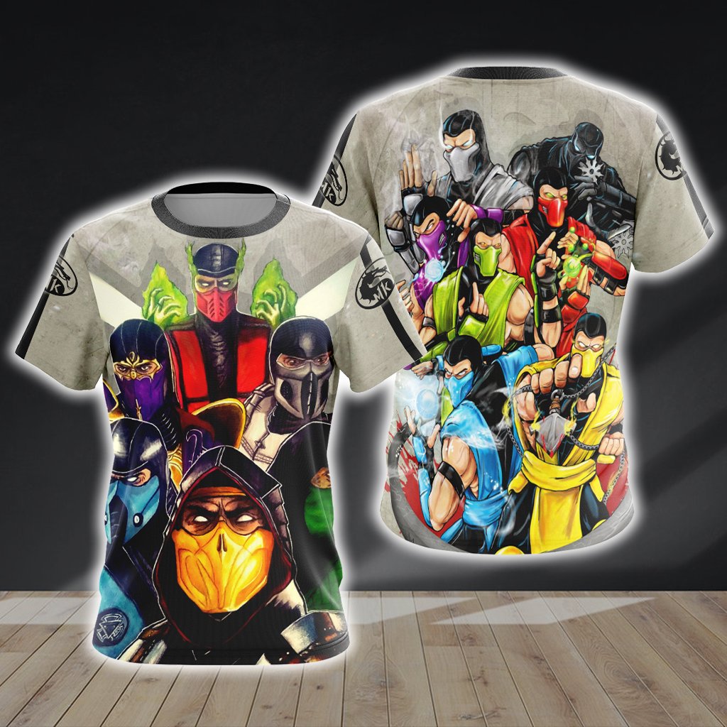 Mortal Kombat Ninja Unisex 3D T-shirt T-shirt
