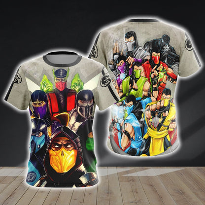 Mortal Kombat Ninja Unisex 3D T-shirt T-shirt