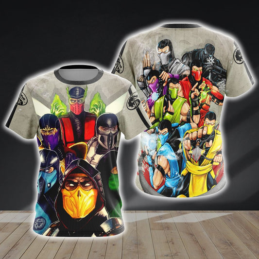Mortal Kombat Ninja Unisex 3D T-shirt T-shirt
