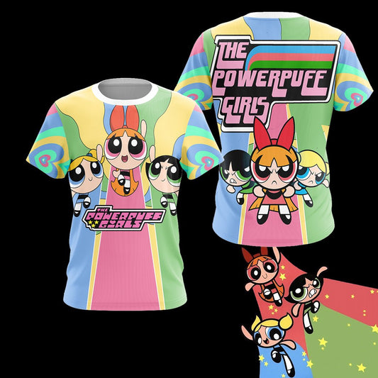 The Powerpuff Girls New Style Unisex 3D T-shirt T-shirt