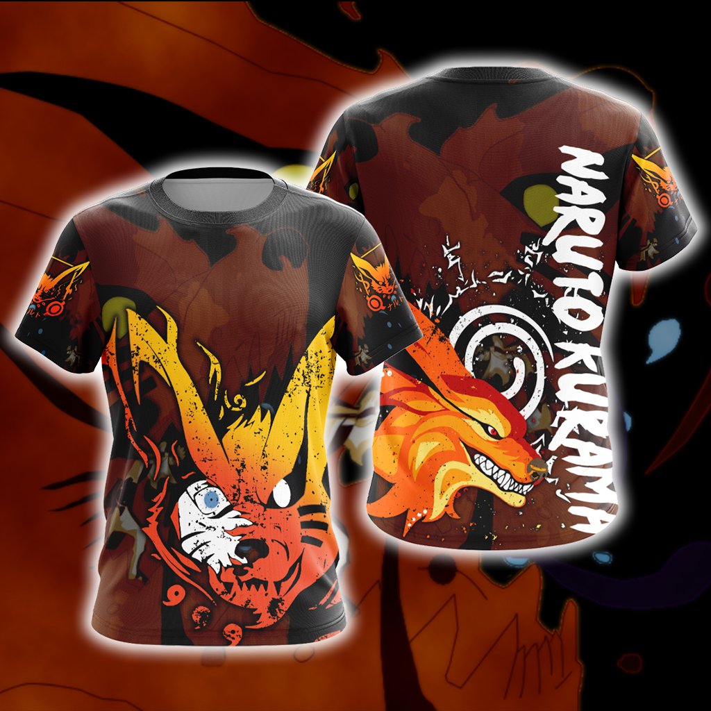 Naruto - Kurama Unisex 3D T-shirt T-shirt