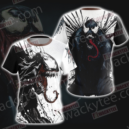 Spider-Man - Venom New Look Unisex 3D T-shirt T-shirt