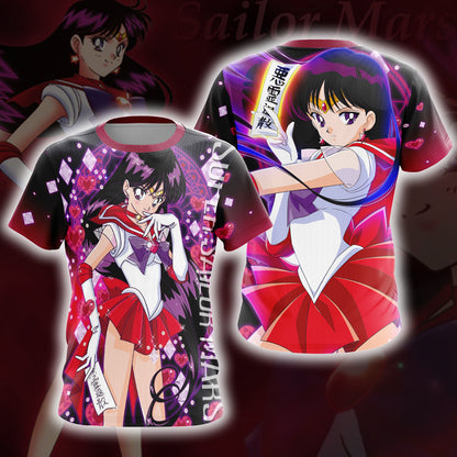 Sailor Moon - Sailor Mars 3D T-shirt T-shirt