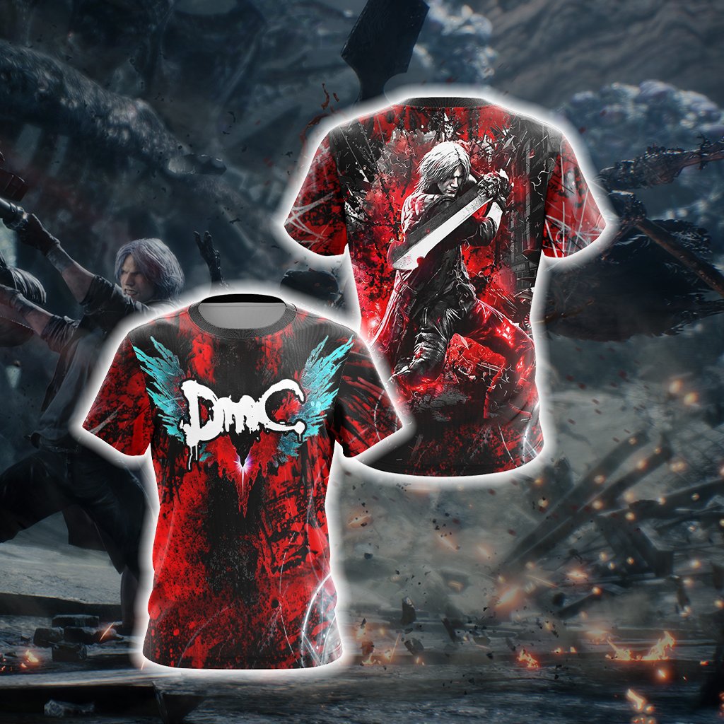 Devil May Cry Unisex 3D T-shirt T-shirt