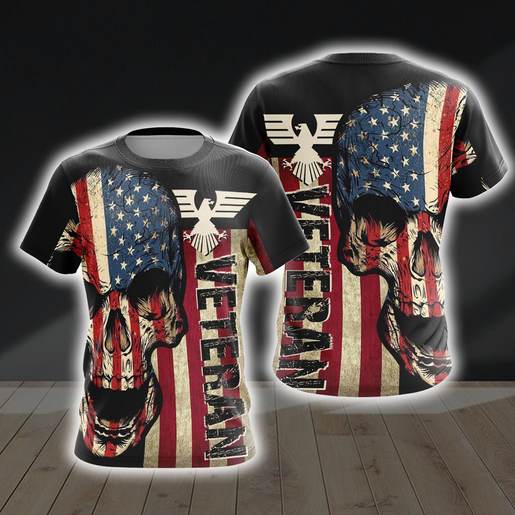 Veteran Unisex 3D T-shirt