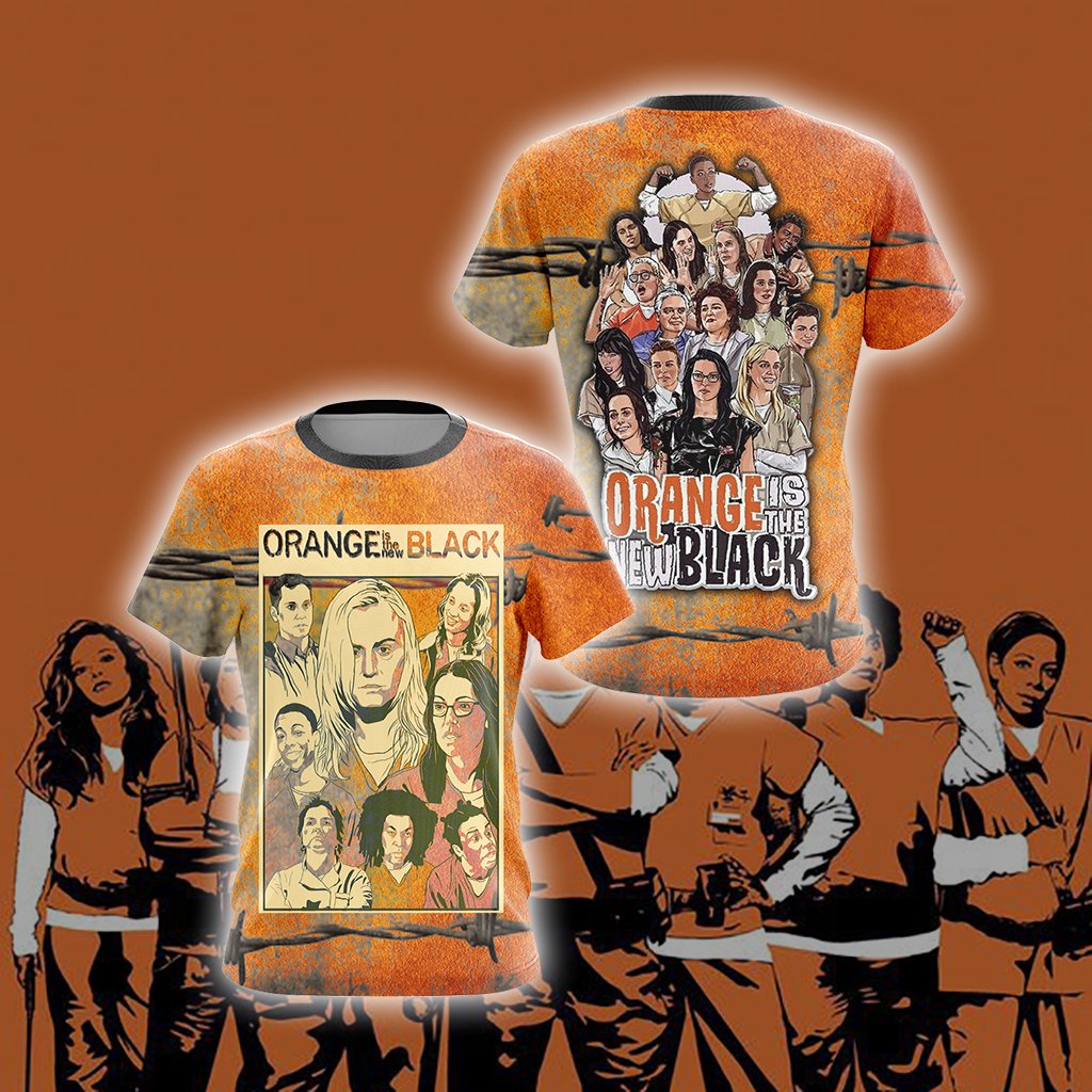 Orange is the new black Unisex 3D T-shirt