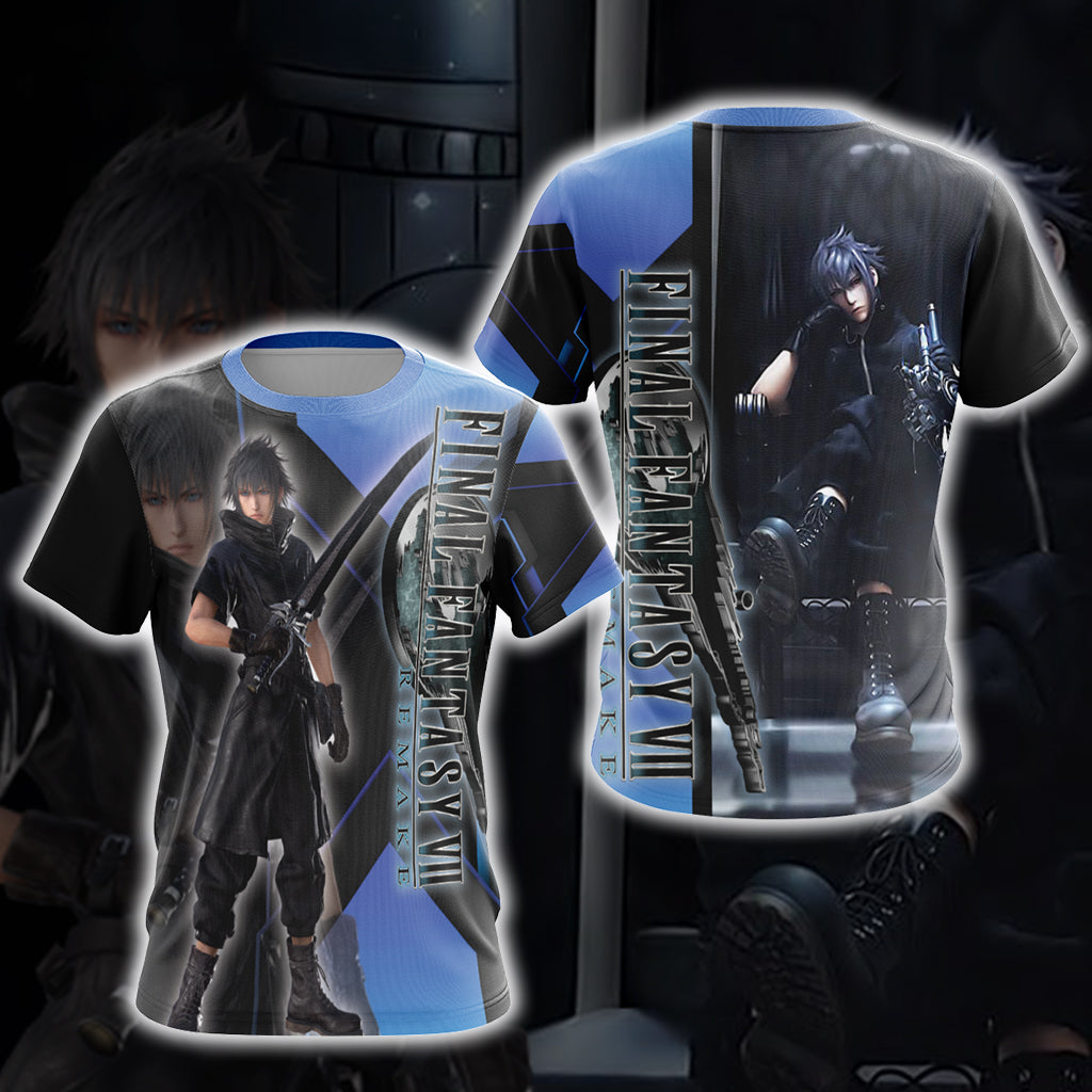 Final Fantasy New Version Unisex 3D T-shirt T-shirt
