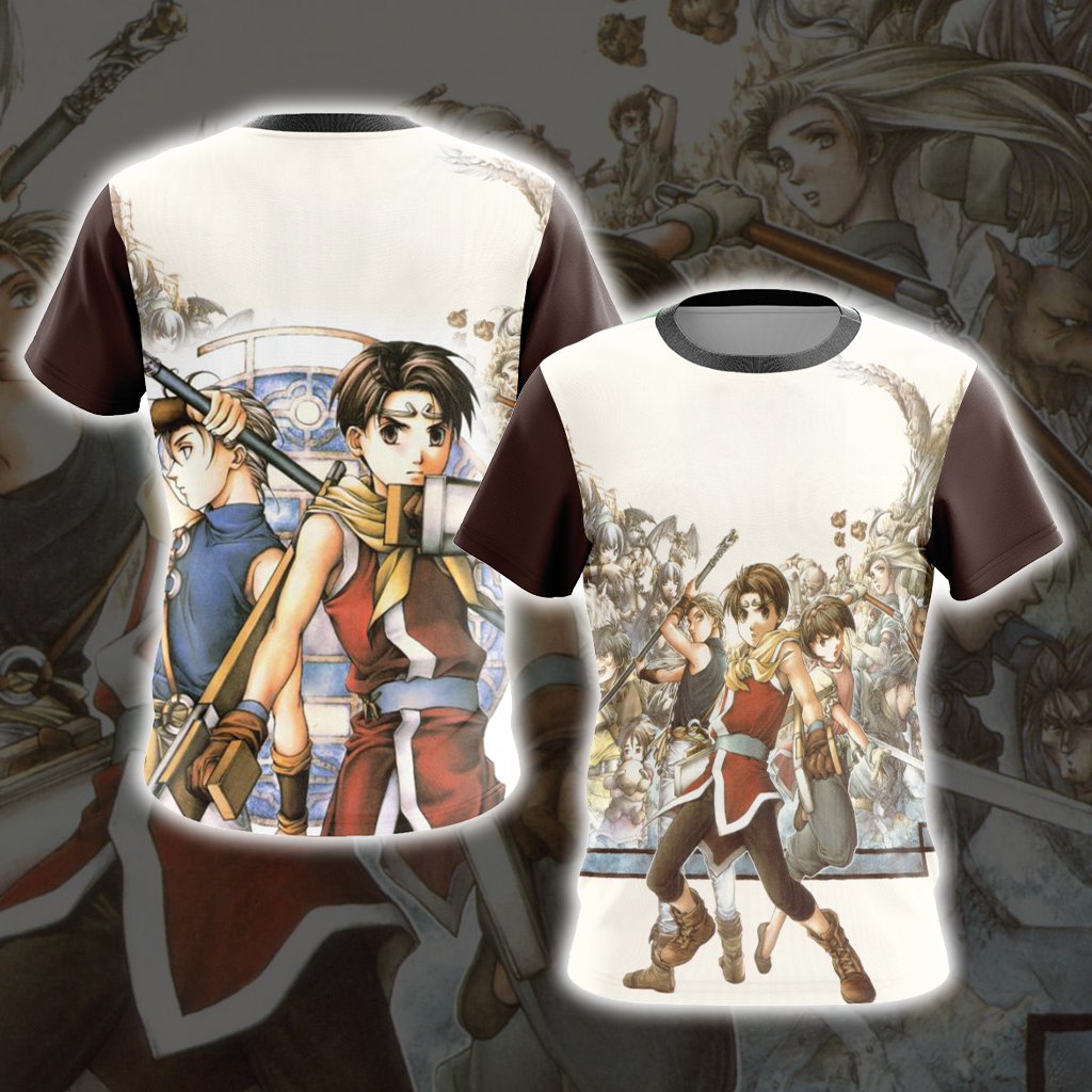 Suikoden Unisex 3D T-shirt T-shirt