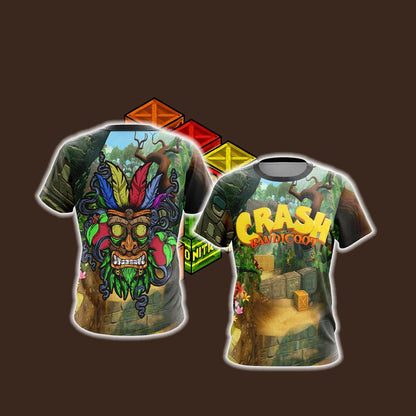 Crash Bandicoot New Style Unisex 3D T-shirt T-shirt