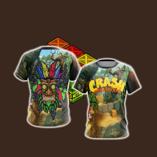 Crash Bandicoot New Style Unisex 3D T-shirt T-shirt