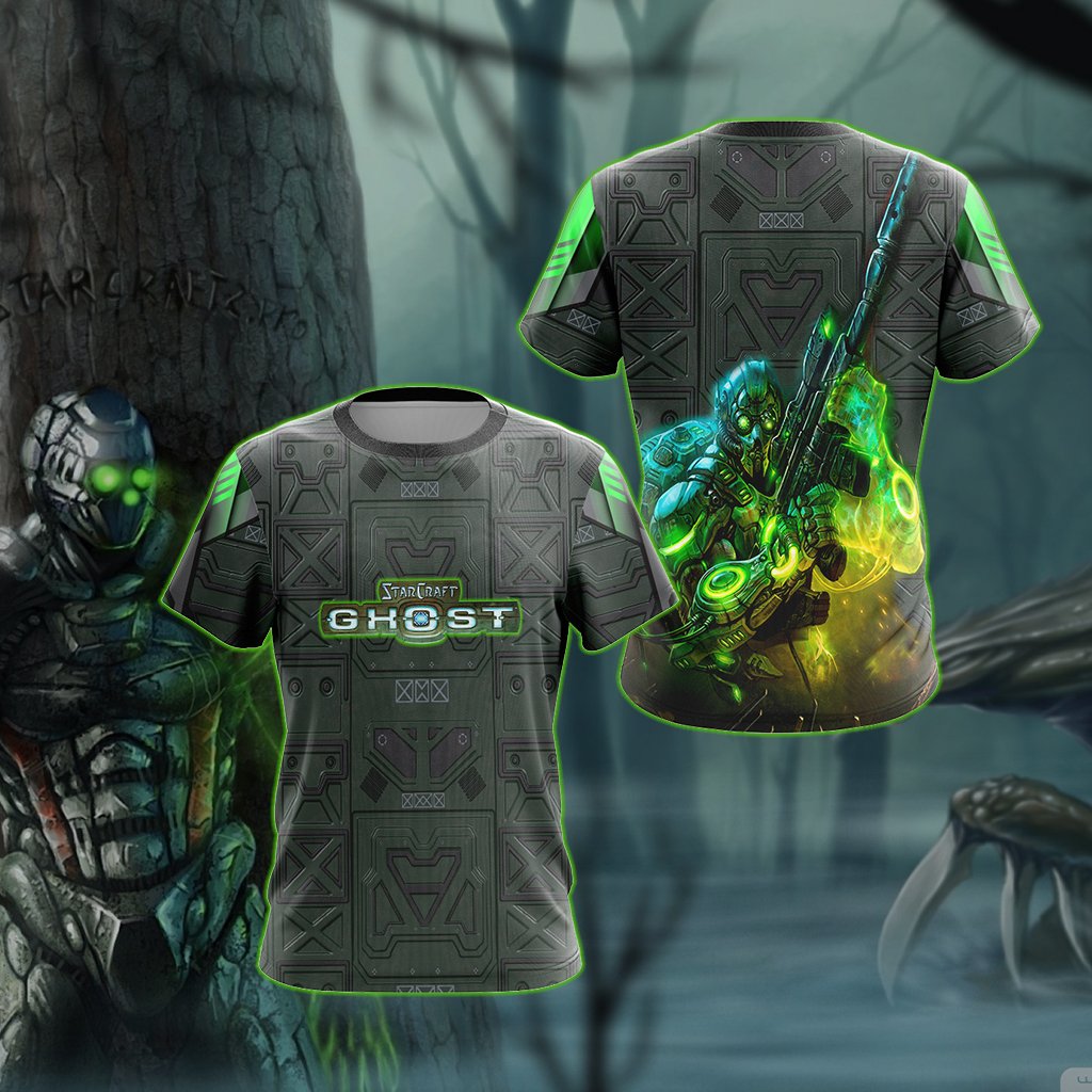 StarCraft - Ghost Unisex 3D T-shirt T-shirt