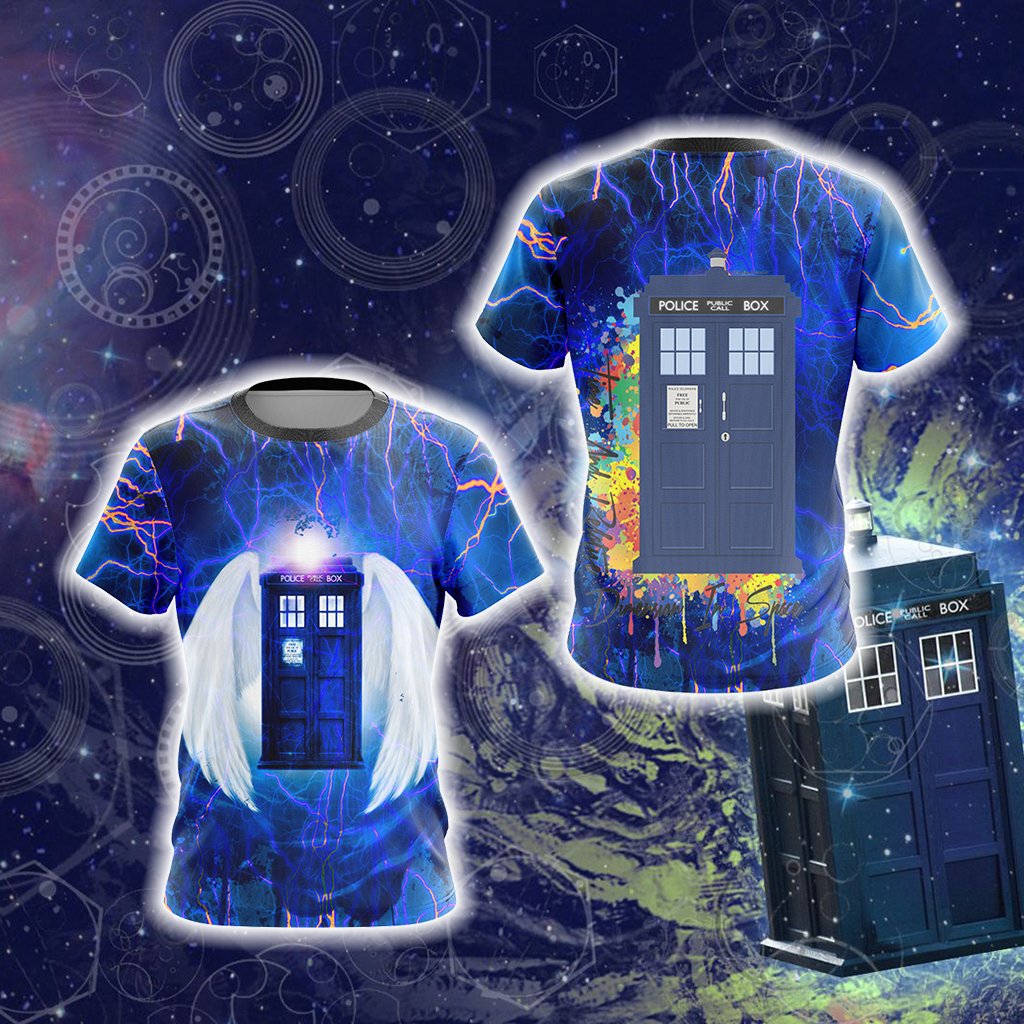 Doctor Who - Tardis New Style Unisex 3D T-shirt T-shirt