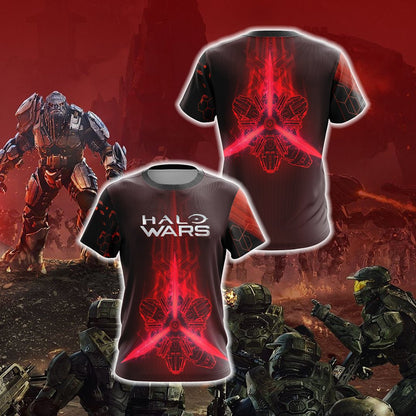 Halo Wars 2 Banished Logo Unisex 3D T-shirt T-shirt