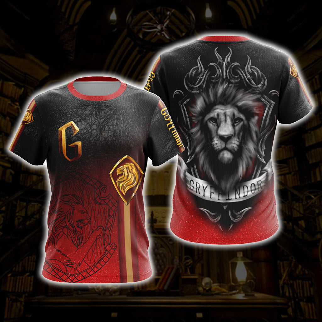 Harry Potter - Brave Like A Gryffindor New Look Unisex 3D T-shirt