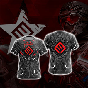 Warface Blackwood Logo Unisex 3D T-shirt