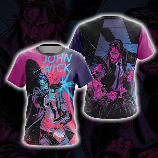 John Wick New Version Unisex 3D T-shirt T-shirt