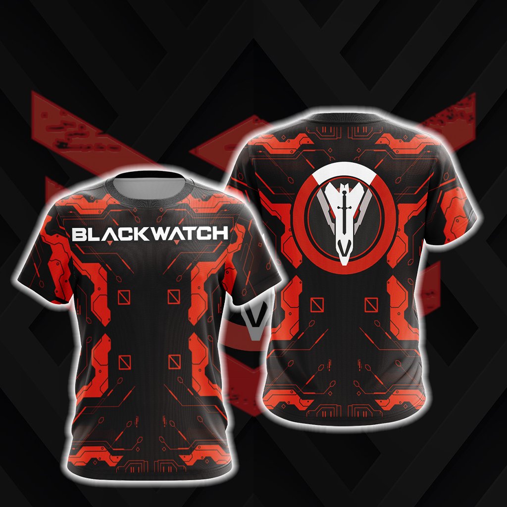 Overwatch - Blackwatch New Style Unisex 3D T-shirt T-shirt