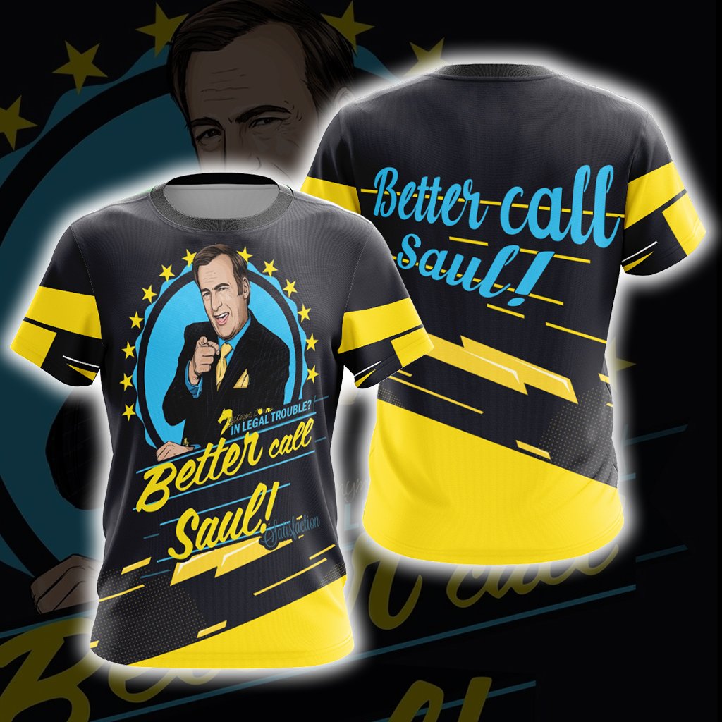 Better Call Saul (TV series) Unisex 3D T-shirt T-shirt