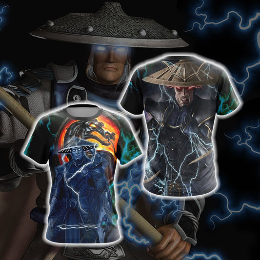 Mortal kombat - Raiden Dark Unisex 3D T-shirt T-shirt